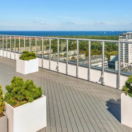 Апартаменты Cztery Oceany 808 Гданьск Экстерьер фото